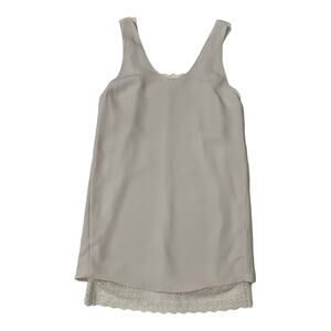 The Kooples Scoop Neck Mini Shift Dress - Ivory - FR 36/US 6/S